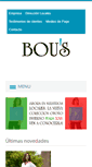Mobile Screenshot of bous.cl
