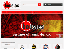 Tablet Screenshot of bous.es